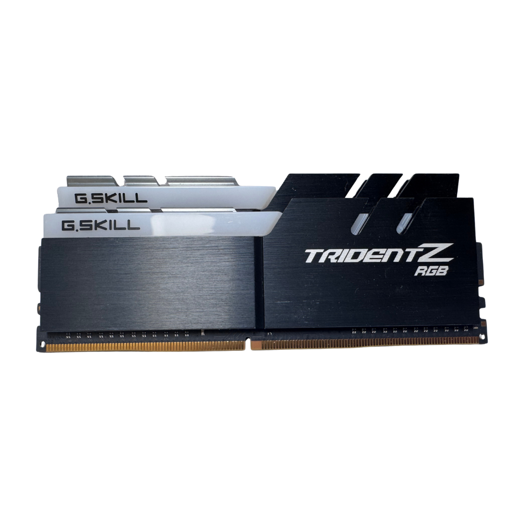 G.Skill Trident Z RGB 16GB (2×8GB) DDR4-3200 CL16 Desktop RAM — Used, Working