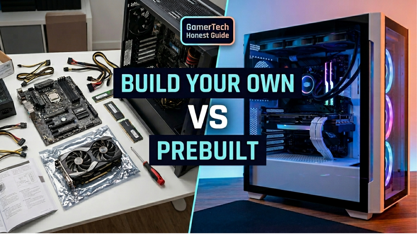 Should I Build My Own Gaming PC or Buy Pre-Built? GamerTech’s Honest Answer