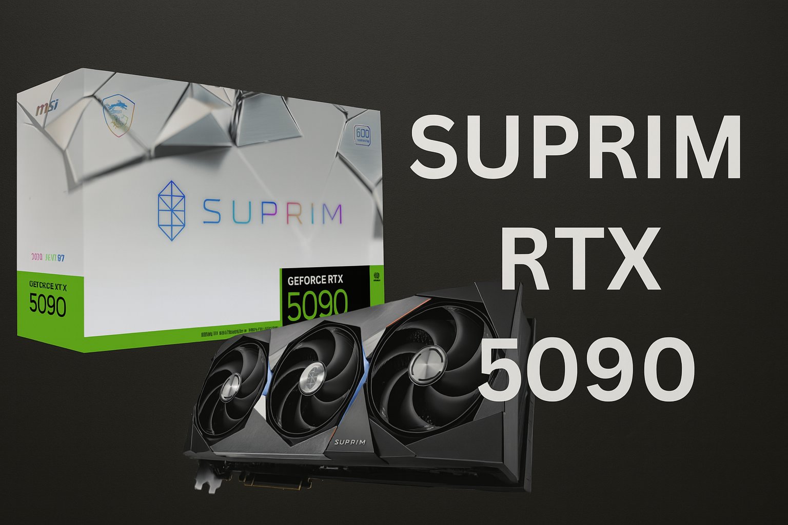 MSI GeForce RTX 5090 Suprim SOC: The Ultimate Flagship GPU Experience