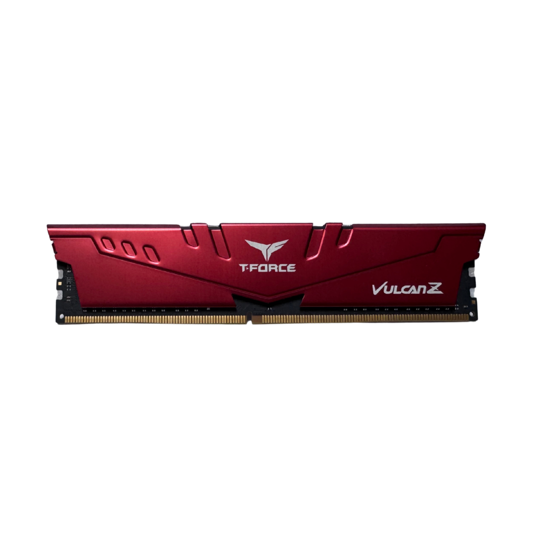 TeamGroup T-Force Vulcan Z 16GB (1×16GB) DDR4-3600 CL18 Desktop RAM (Red) — Used, Working — photo 1