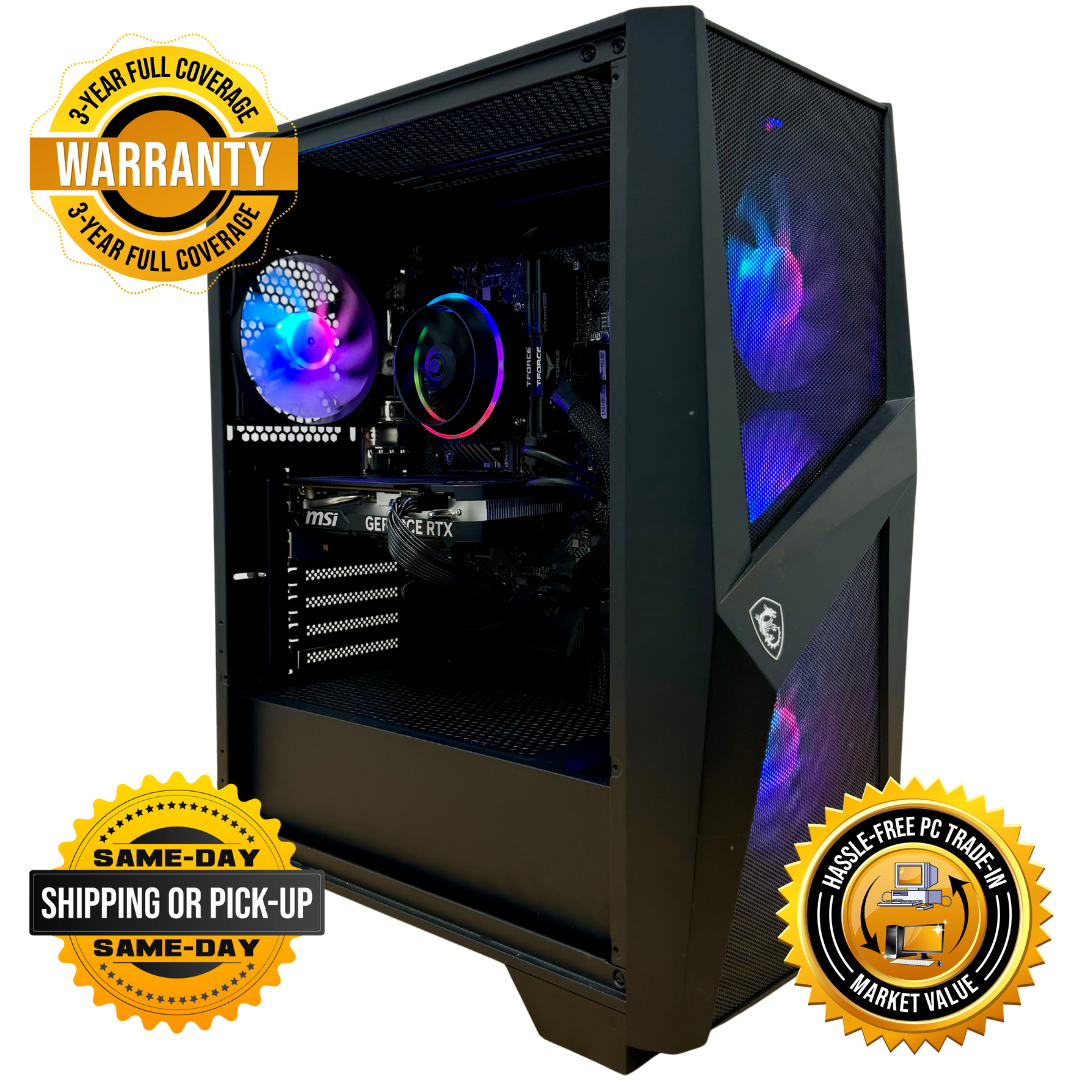 Refurbished | Intel i5-12400F | RTX 4060 | Gaming PC