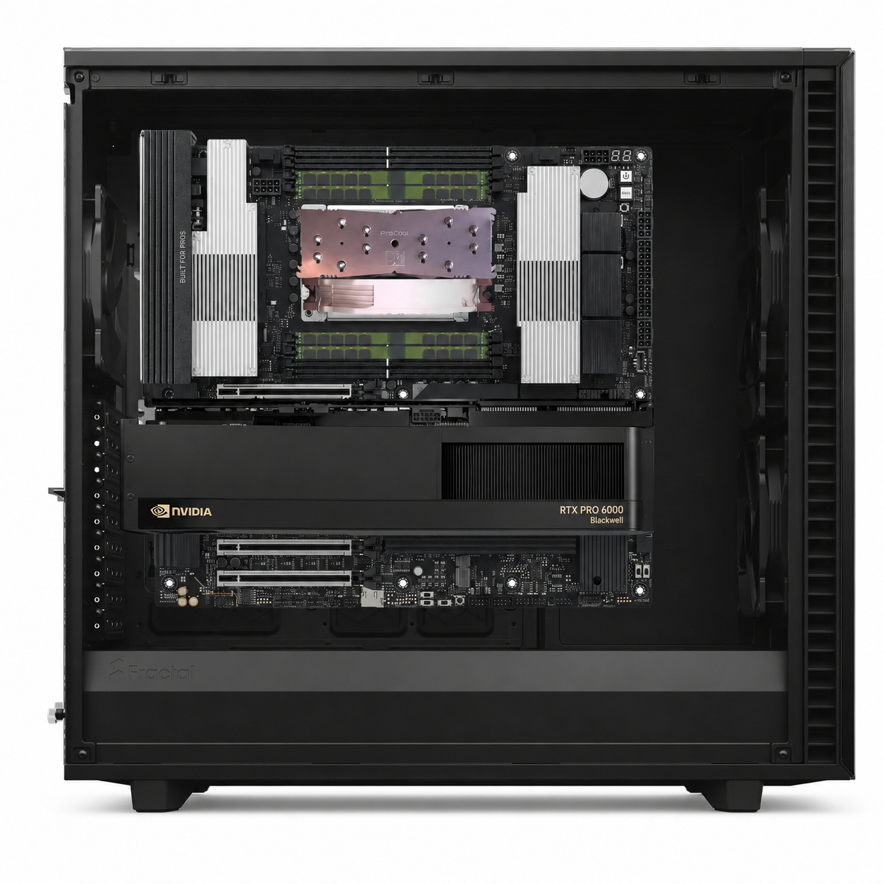 Custom | AMD EPYC 7713 Dual-Socket | NVIDIA RTX PRO 6000 Blackwell Server Edition | Workstation