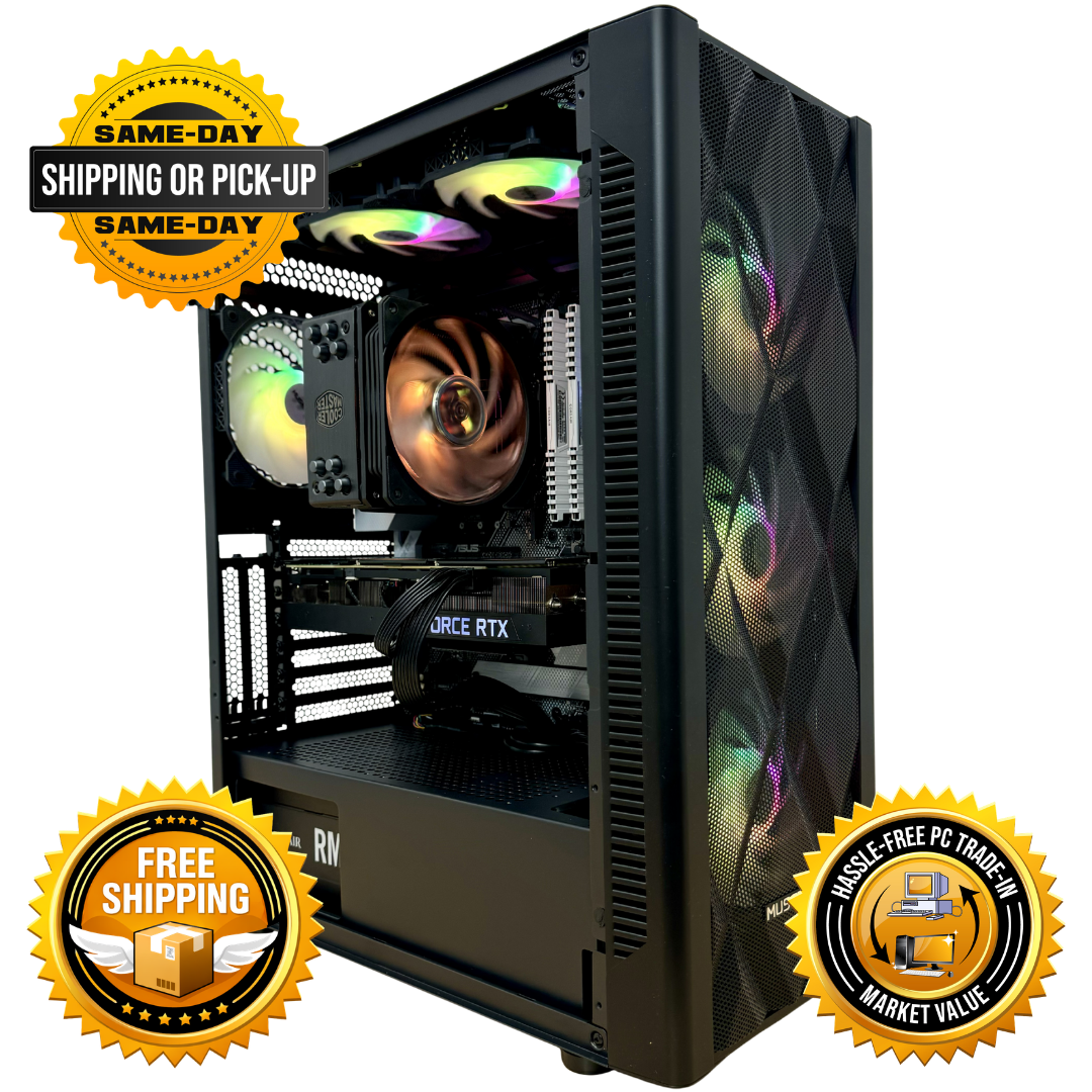 Refurbished | Intel i7-9700K | RTX 3080 | Custom Built Computer