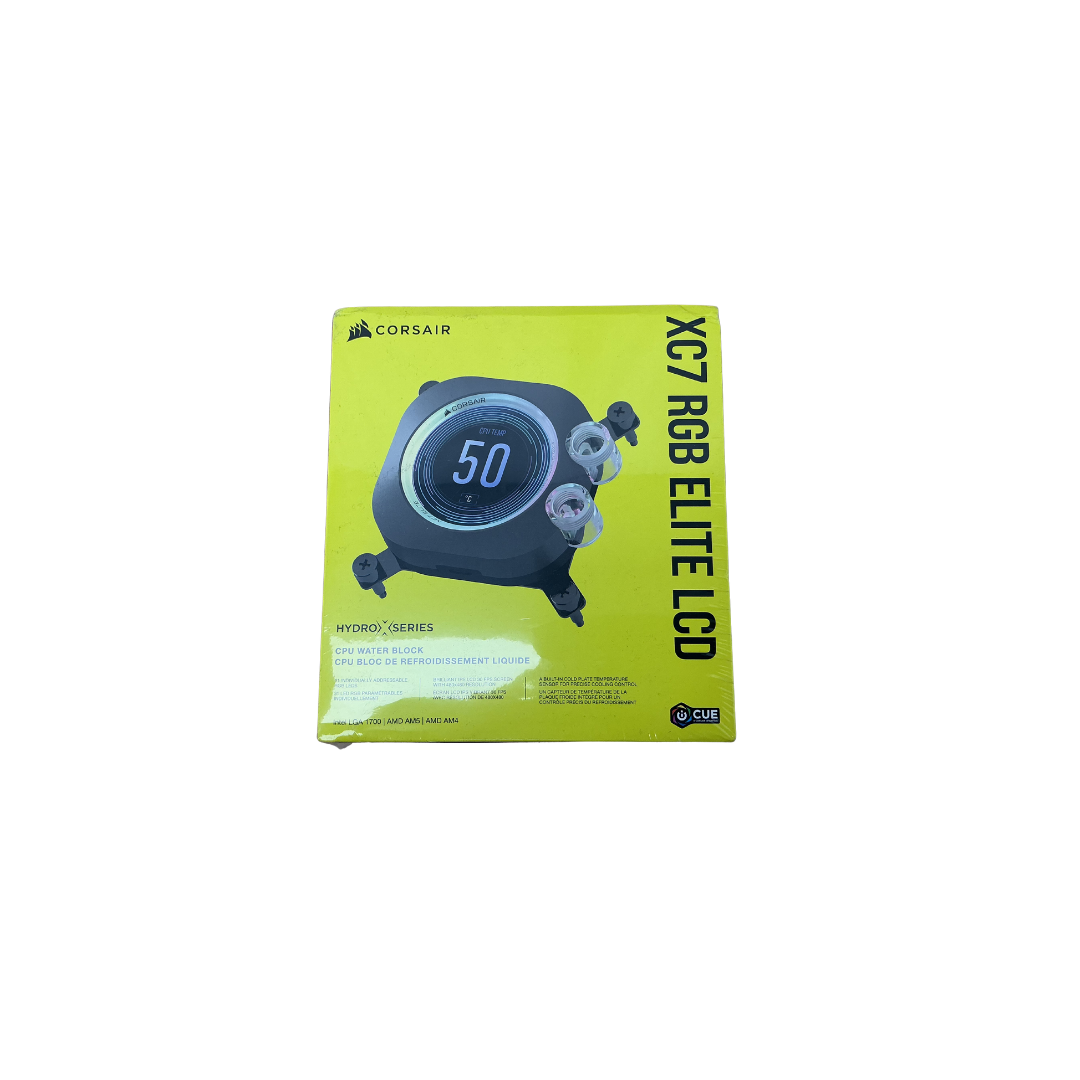 Corsair iCUE XC7 RGB Elite LCD CPU Water Block โ New, Factory Sealed โ photo 1