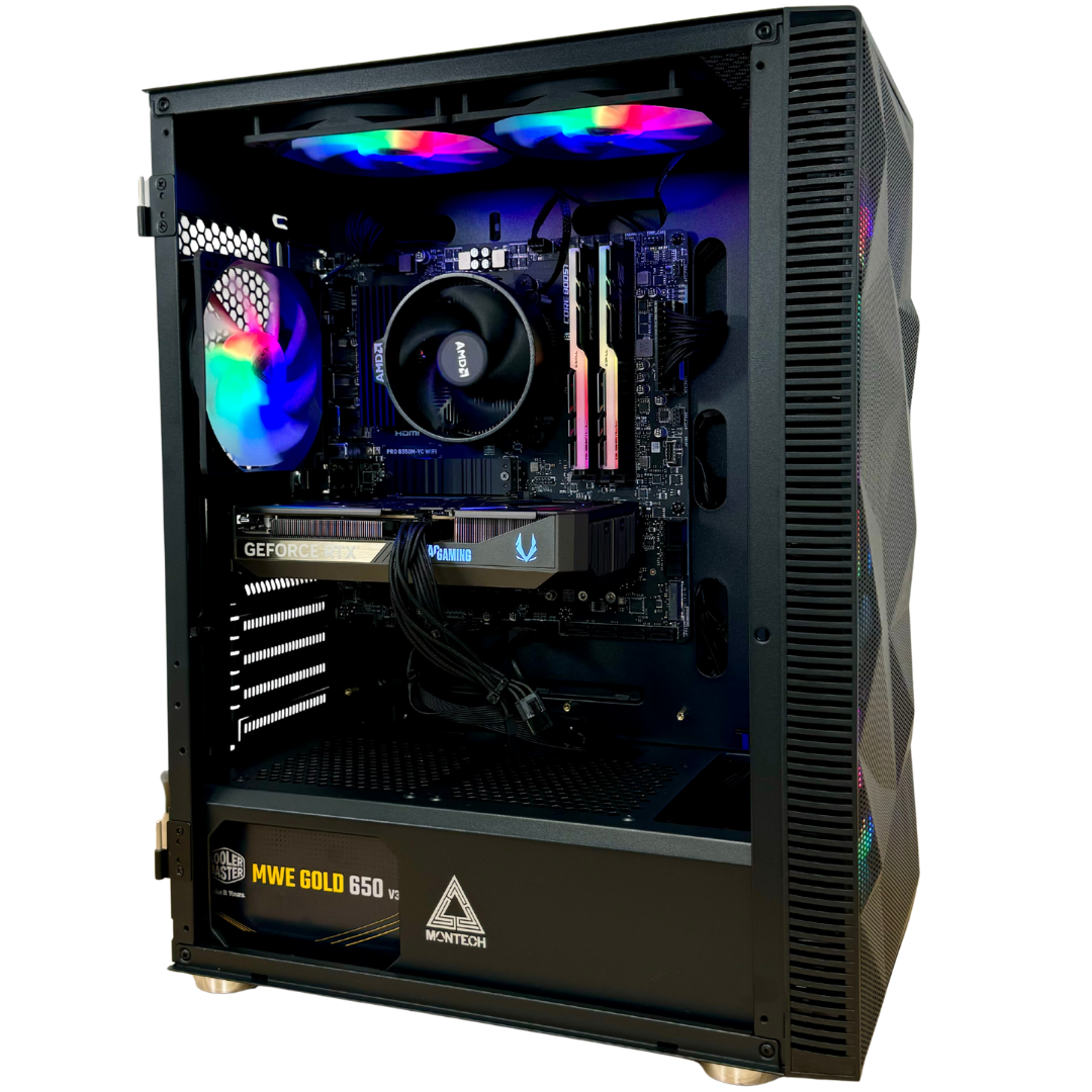 Ryzen 5 5500 | RTX 5060Ti | Fully Built and Ready | Custom Built Computer