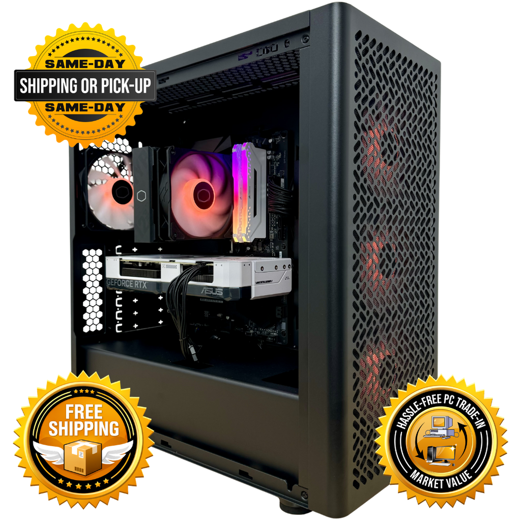 ゲーミングPC RYZEN7 5800X RTX2070SUPPER Refurbished Ryzen 7 5800X + RTX 4070 Gaming PC | 1-Year Warranty