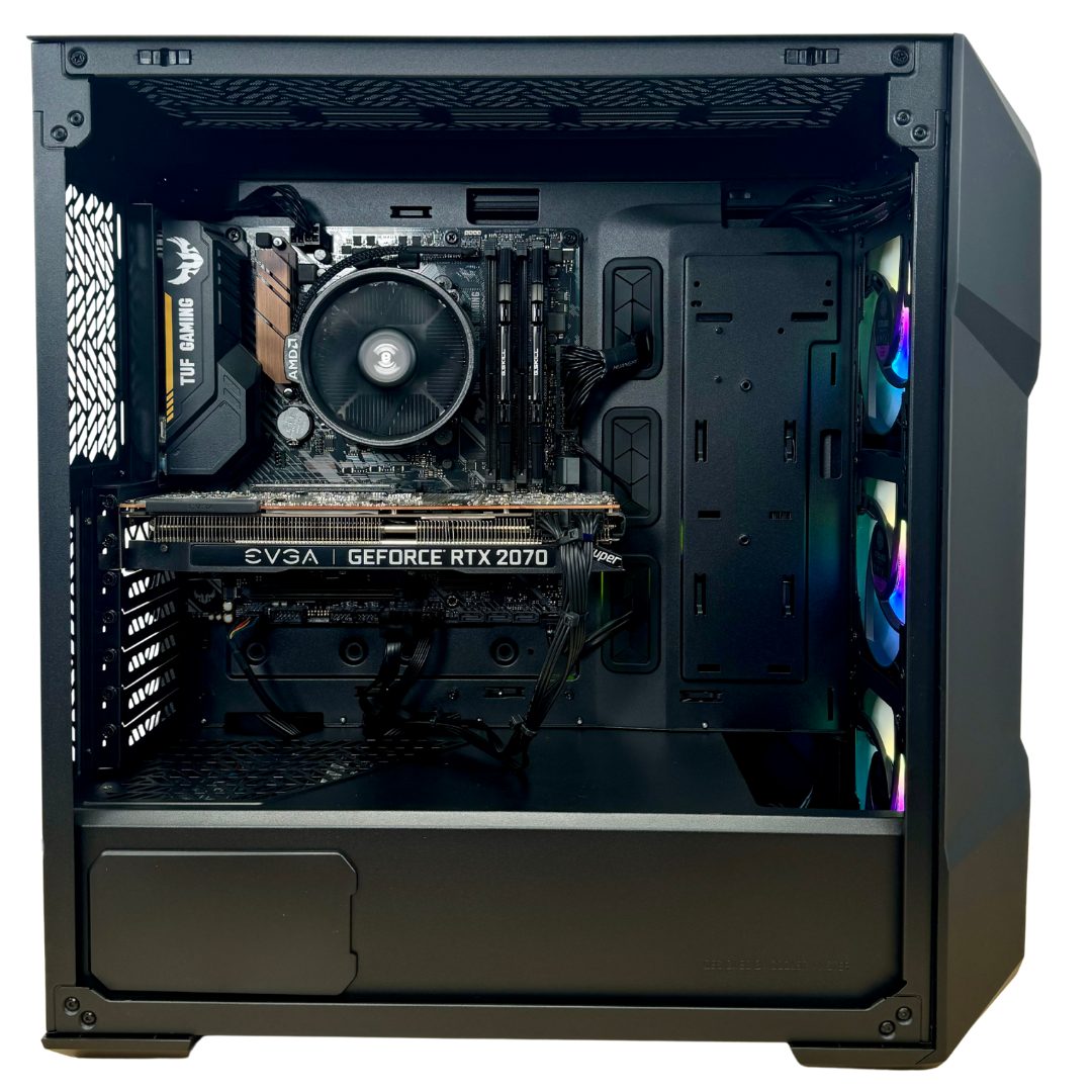 Refurbished | Ryzen 5 3600X | RTX 2070 SUPER | Gaming PC