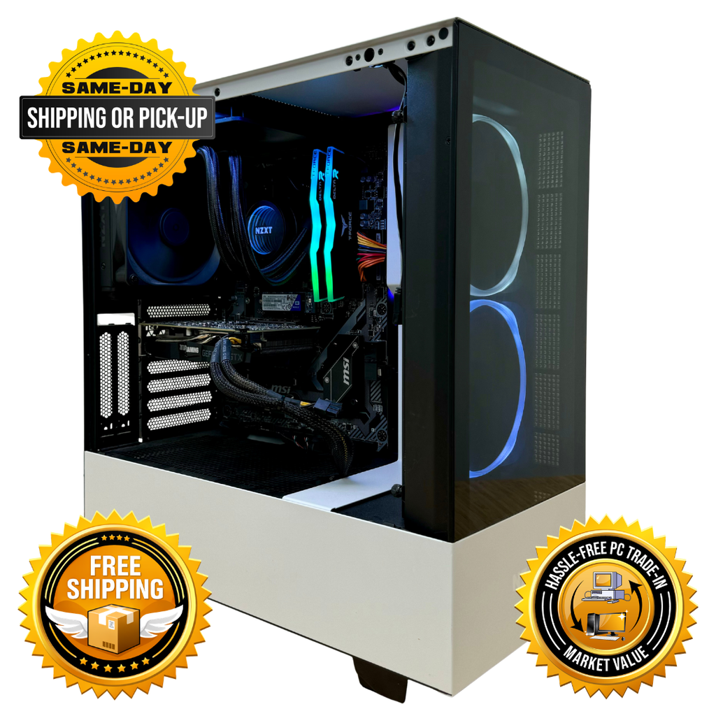 Refurbished AMD Ryzen 7 3700X + GTX 1660 Ti Gaming PC | 1-Year