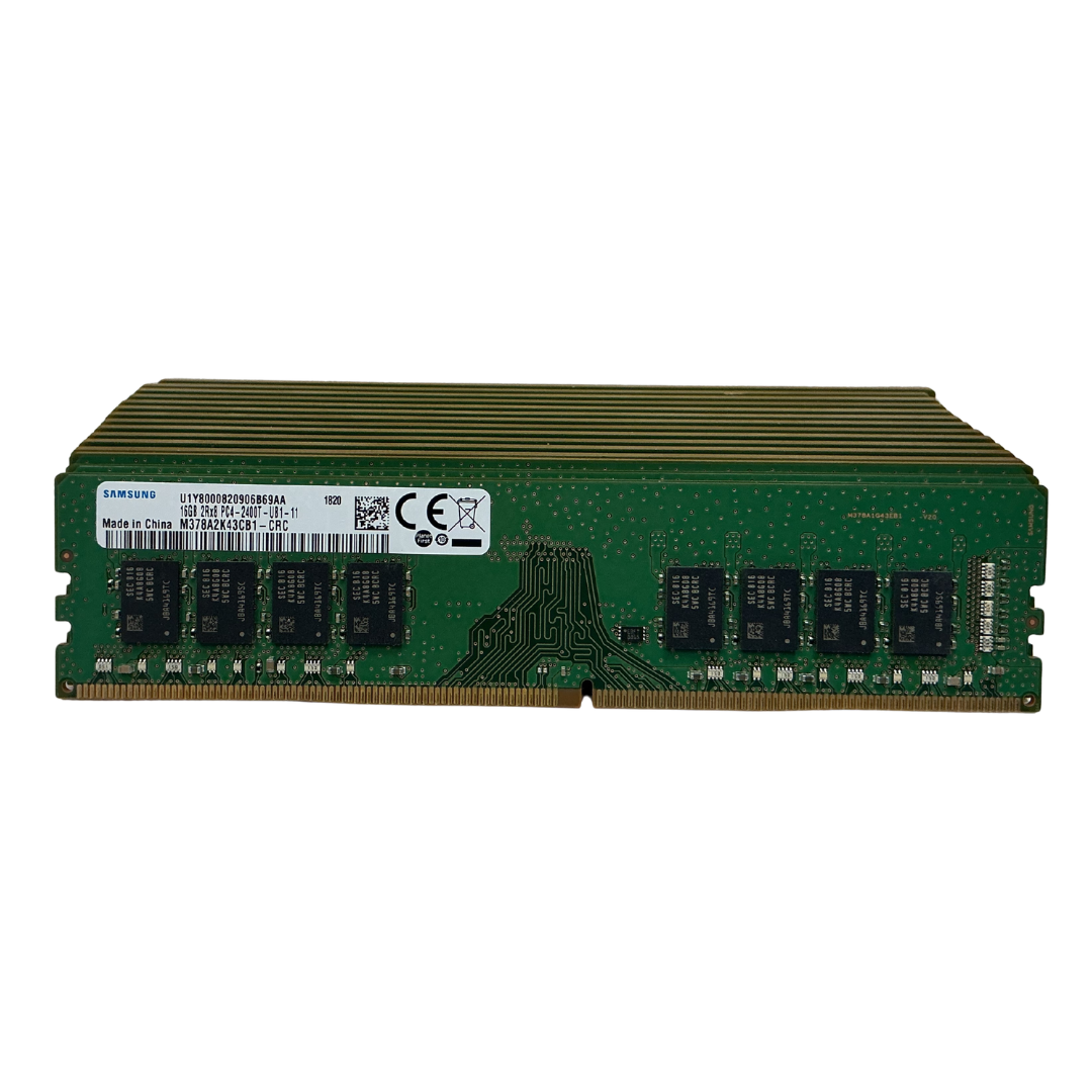 Samsung 240GB (15×16GB) DDR4-2400 UDIMM Desktop RAM Kit — Used, Working — photo 1