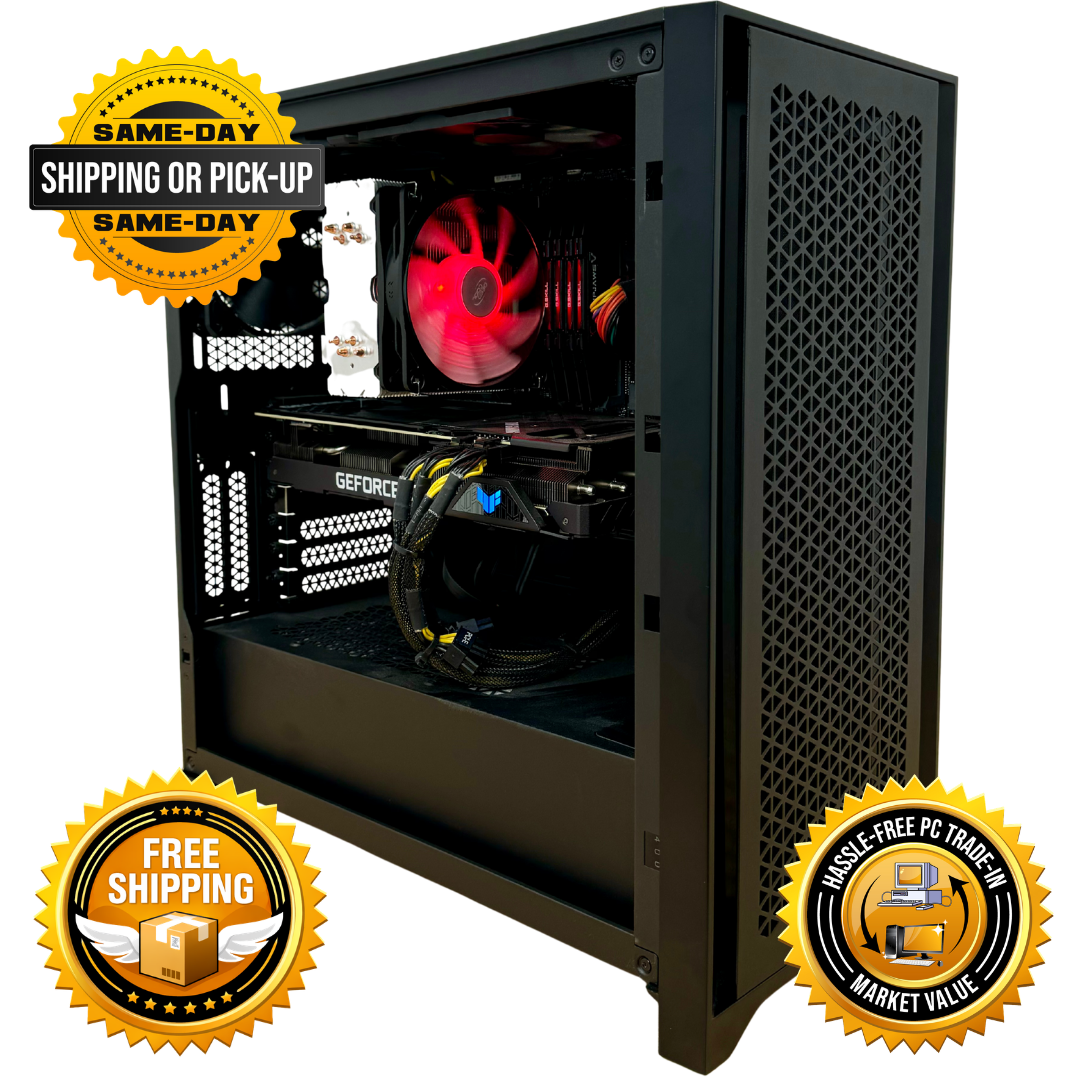 Refurbished | AMD Ryzen 5 5600X | RTX 3070 | Custom Built Computer