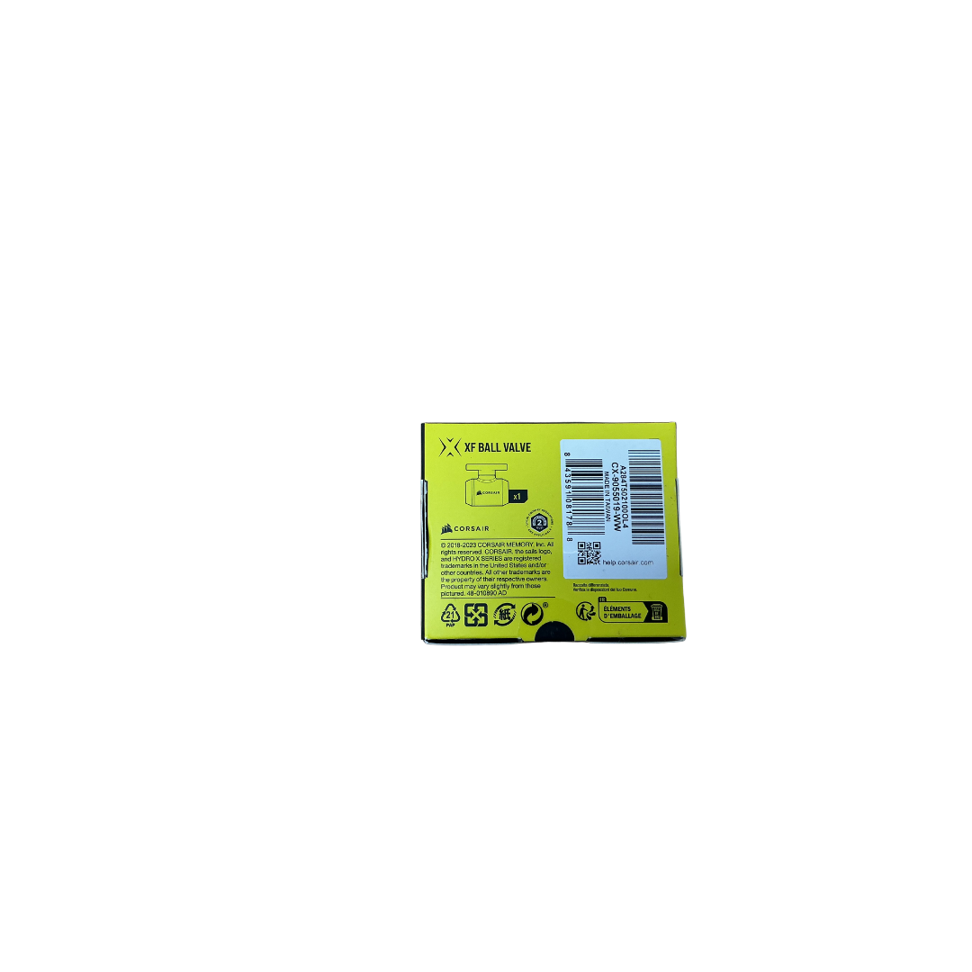 Corsair Hydro X Series XF Ball Valve, Black โ New, Factory Sealed โ photo 2