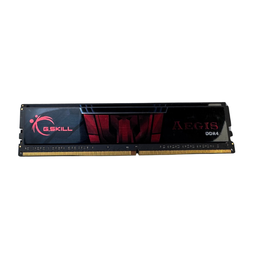 G.Skill Aegis 16GB (2×8GB) DDR4-3000 CL16 Desktop RAM (F4-3000C16D-16GISB) — Used, Working — photo 1
