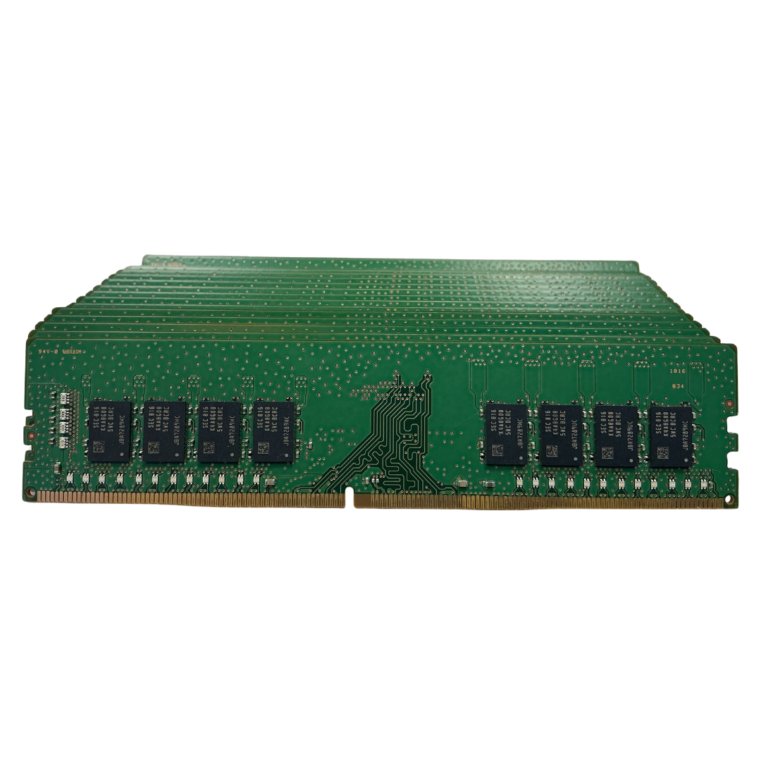 Samsung 240GB (15×16GB) DDR4-2400 UDIMM Desktop RAM Kit — Used, Working — photo 2