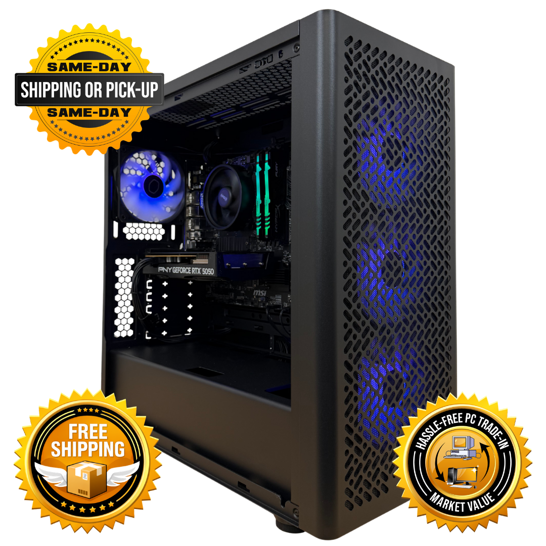 Fully Built and Ready | Ryzen 5 5500 | RTX 5050 | Custom Built Computer