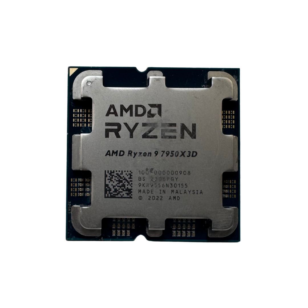 AMD Ryzen 9 7950X3D 16-Core / 32-Thread AM5 Processor — Used, Working — photo 3