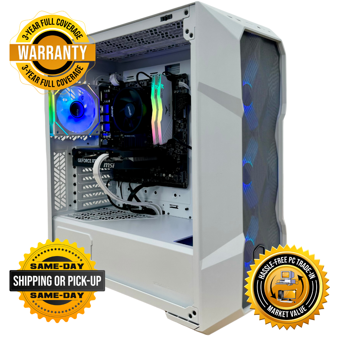 Ryzen 5 5500 | RTX 5050 | Fully Built and Ready | Custom Built Computer