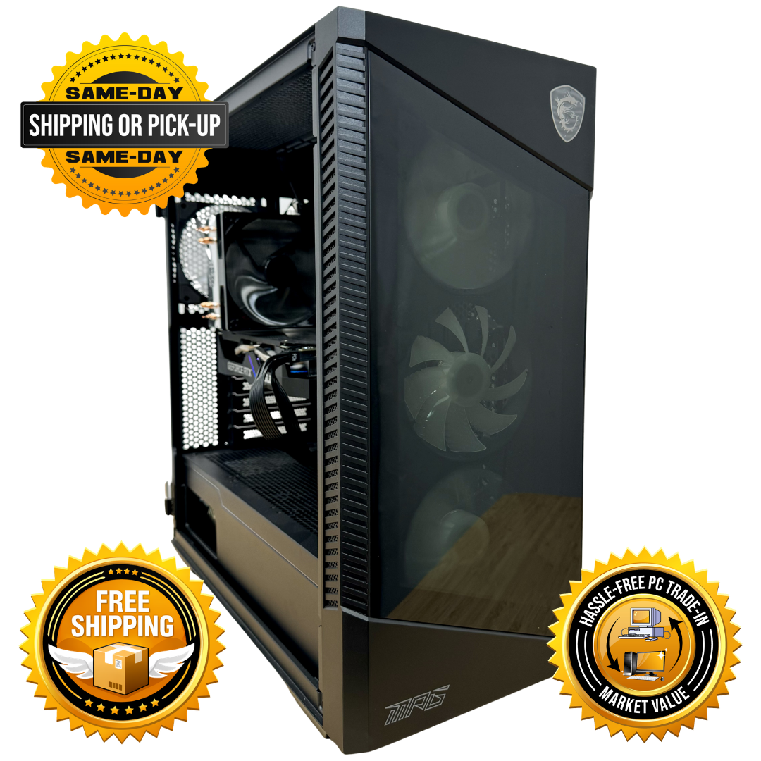 Refurbished | Intel i7-8700K | RTX 2060 | Custom Built Computer
