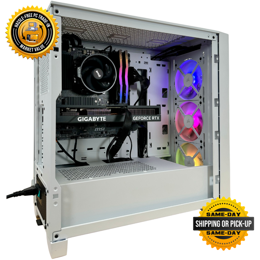 GamerTech Gaming PC Ryzen 5 5500 RTX 4060Ti 16GB 1TB