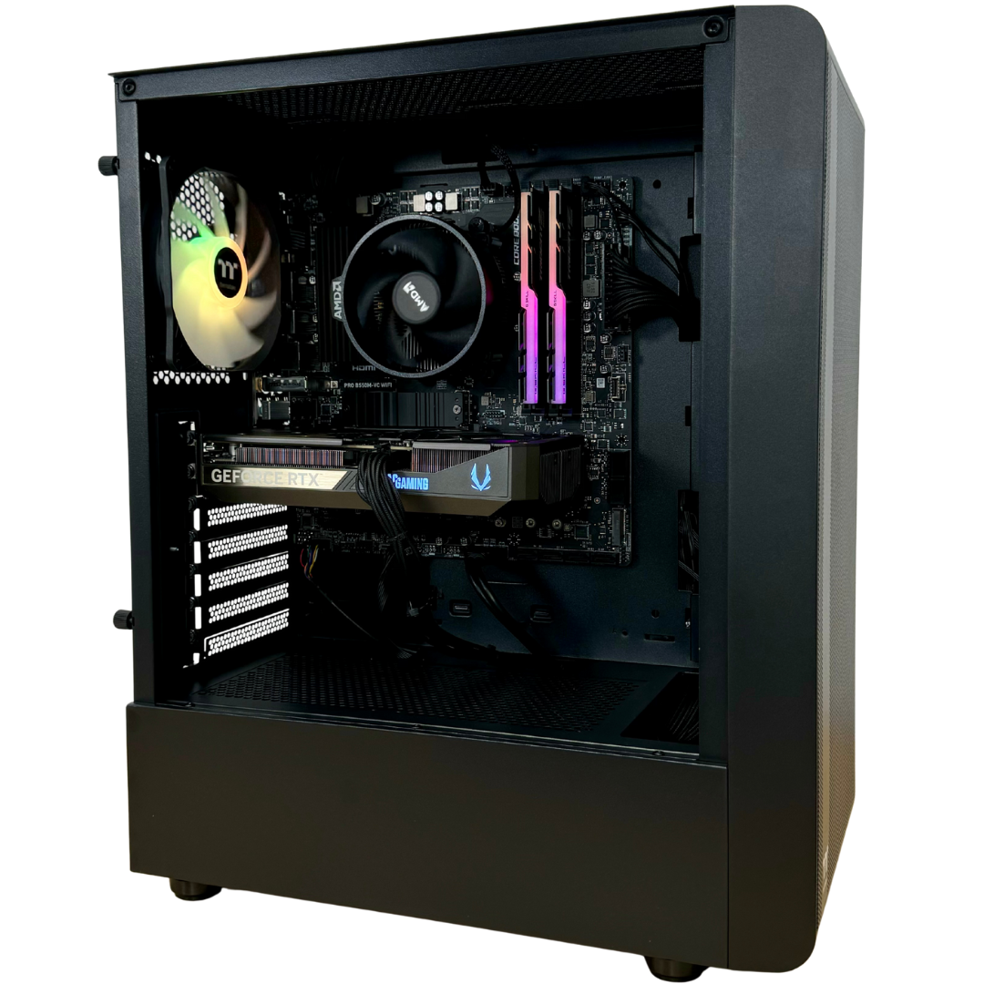 Ryzen 5 5500 | RTX 5060Ti | Fully Built and Ready | Custom Built Computer