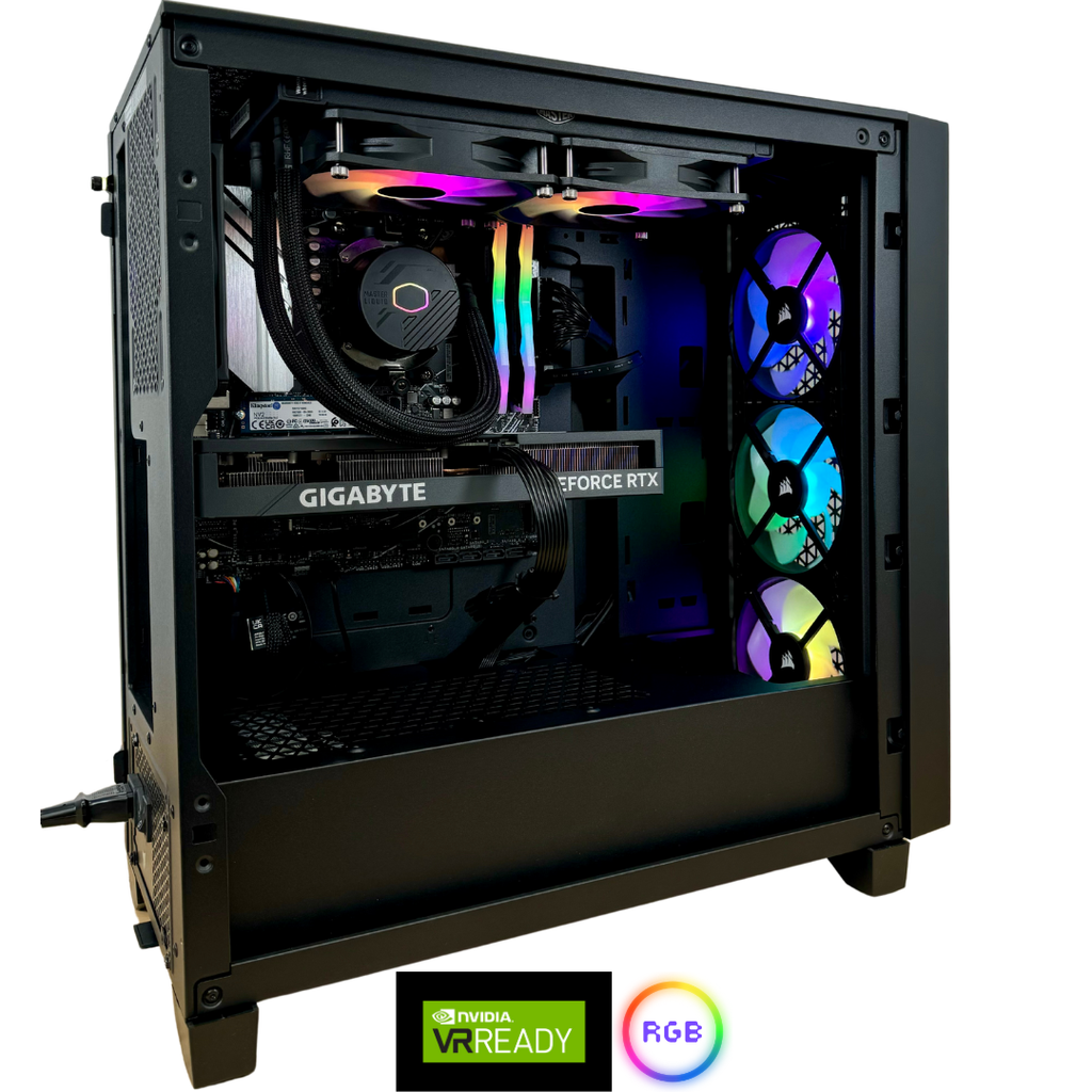 Fully Built and Ready Ryzen 5 7600X RTX 4060Ti Gamertech Gaming