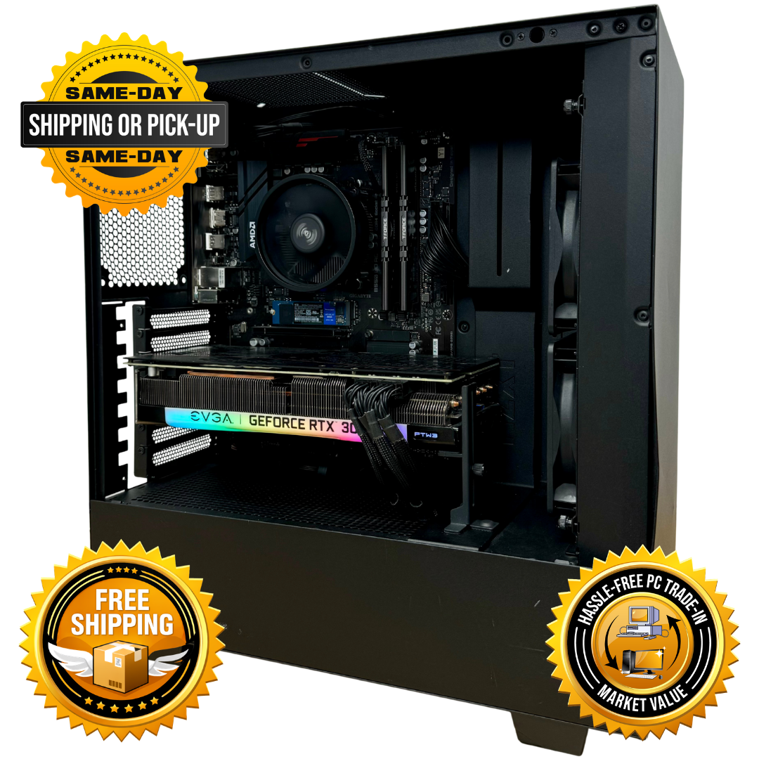 Refurbished | AMD Ryzen 5 5600X | RTX 3070 | Custom Built Computer