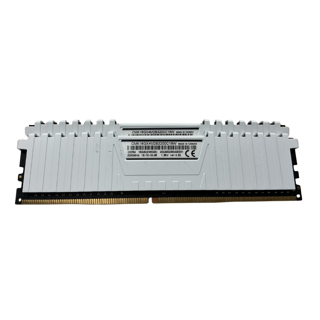 Corsair Vengeance LPX White 16GB (2×8GB) DDR4-3200 CL16 RAM Kit — Used, Working — photo 2