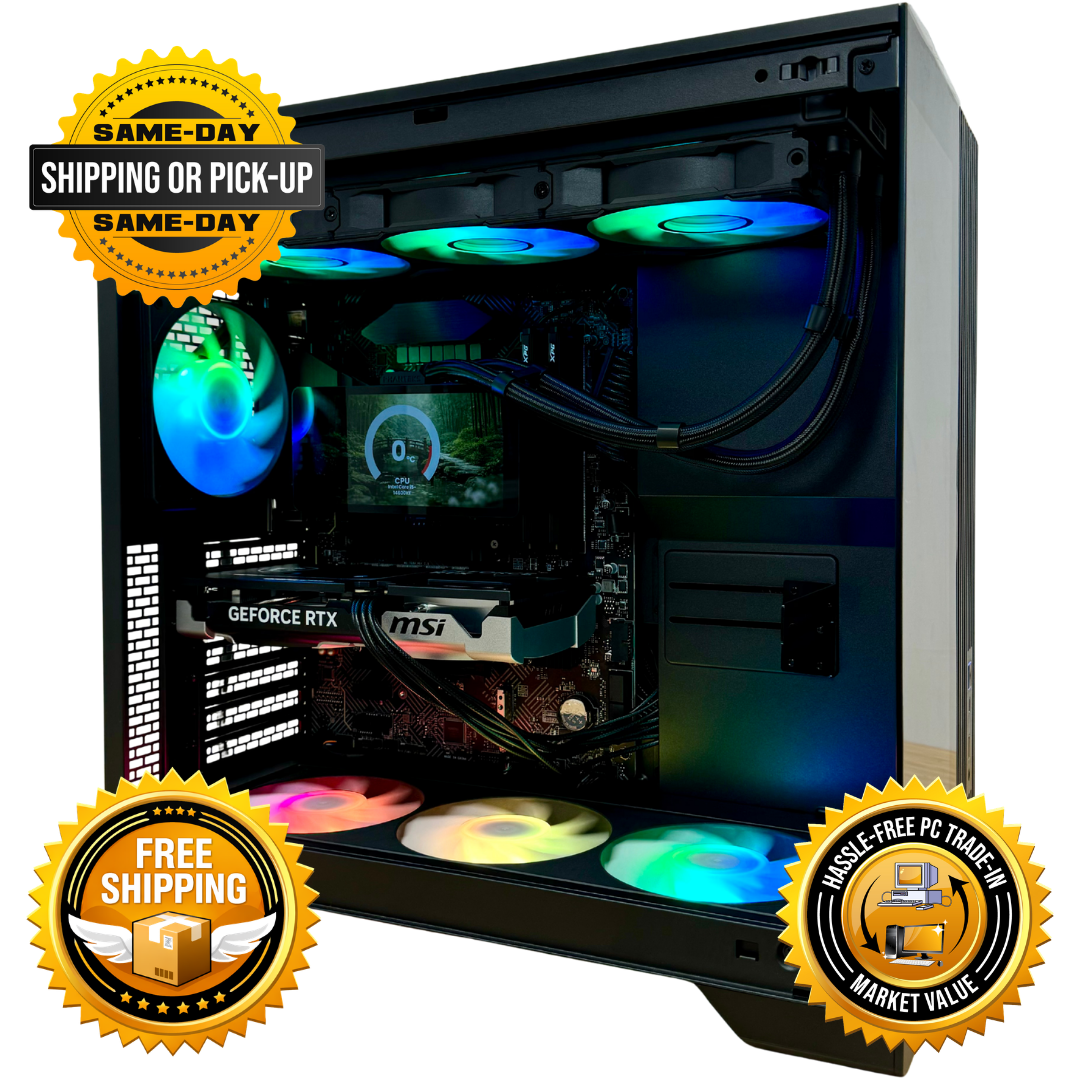 Fully Built and Ready | Intel i5-14600KF | RTX 5060 Ti | Custom Built Computer