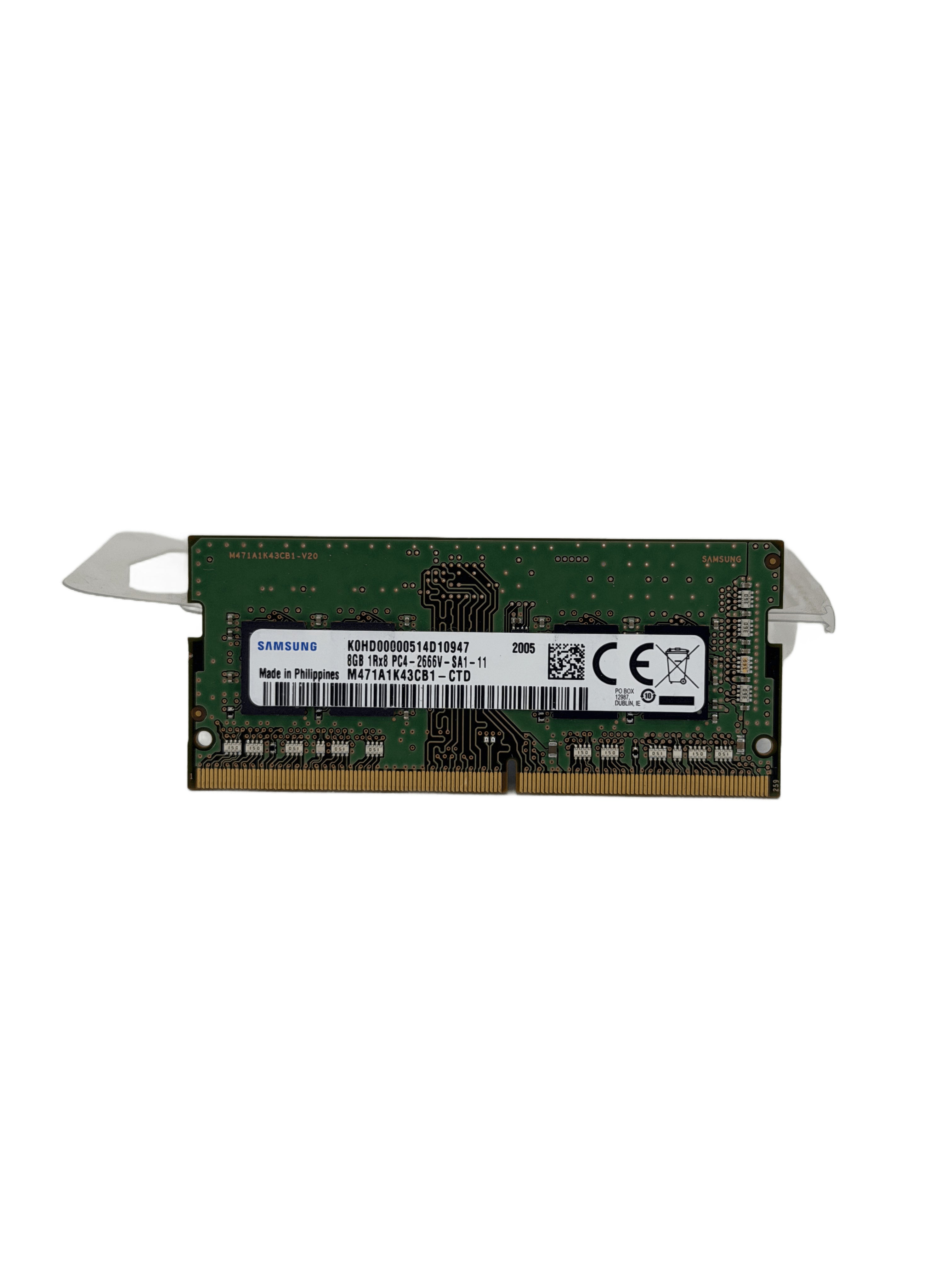 Samsung 8GB SODIMM Laptop RAM — Used, Working — photo 2