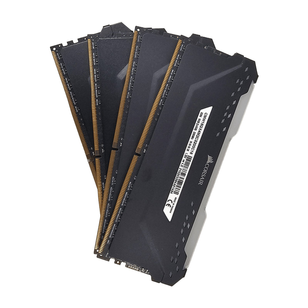 Corsair Vengeance RGB PRO 32GB (4×8GB) DDR4-3200 CL16 Desktop RAM Kit — Used, Working — photo 1