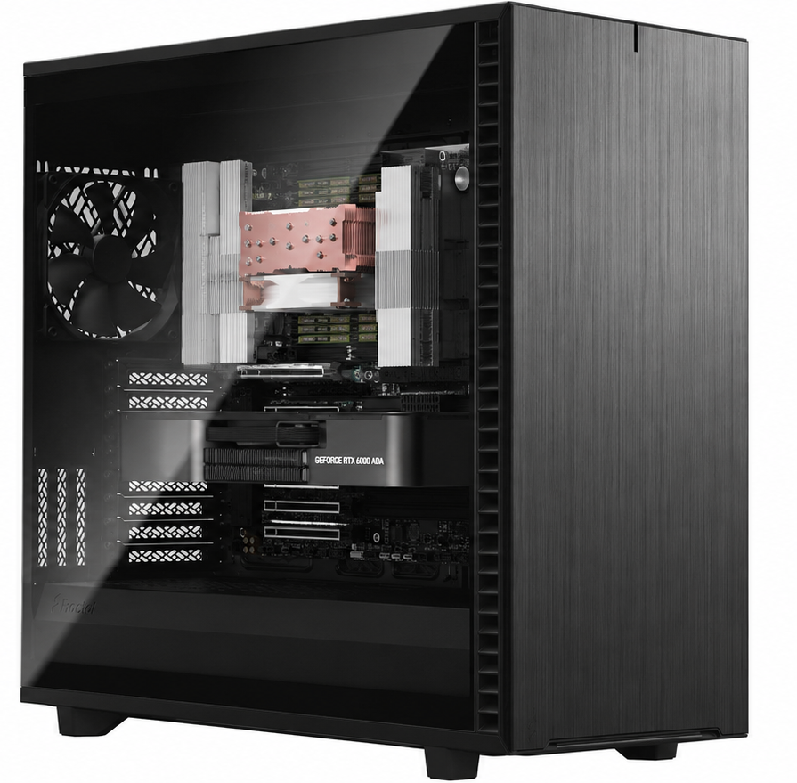 Custom | AMD EPYC 7713 Dual-Socket | NVIDIA RTX 6000 Ada | Workstation