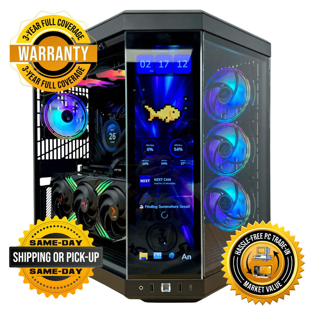 Fully Built and Ready | Ryzen 7 9800X3D | RTX 5090 | Custom Built Computer - GamerTech Toronto