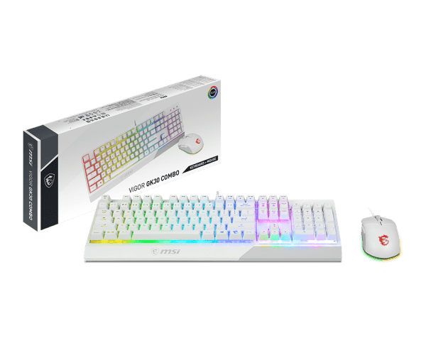 MSI Vigor GK30 Gaming RGB Keyboard/Mouse Combo - GamerTech Toronto