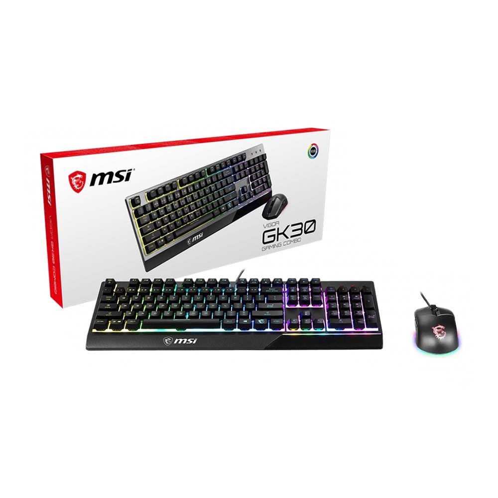 MSI Vigor GK30 Gaming RGB Keyboard/Mouse Combo - GamerTech Toronto