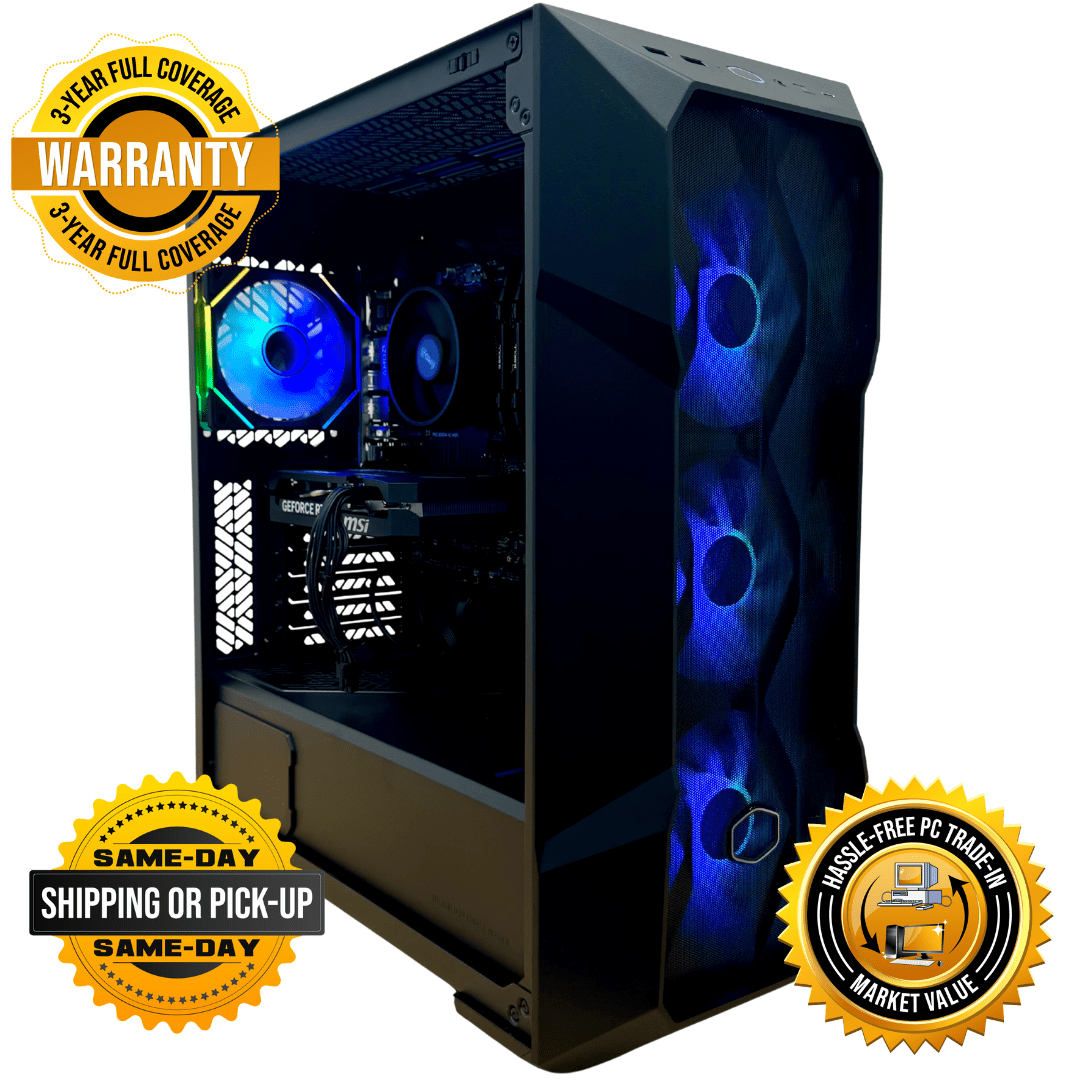 Ryzen 5 5500 | RTX 5050 | Fully Built and Ready | Custom Built Computer - GamerTech Toronto