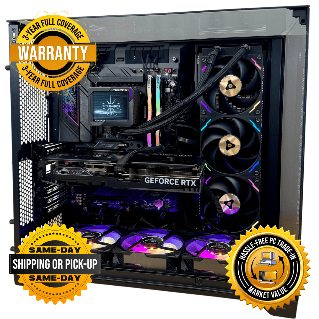 Ryzen 9 9900X | RTX 4070 Ti SUPER | Fully Built and Ready | Custom Built Computer - GamerTech Toronto