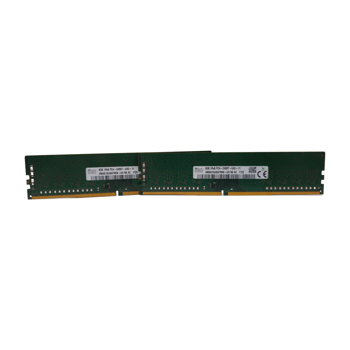 SK hynix 16GB (2×8GB) DDR4-2400 Desktop RAM Kit (OEM UDIMM, PC4-2400T-UA2-11) — Used, Working — photo 1