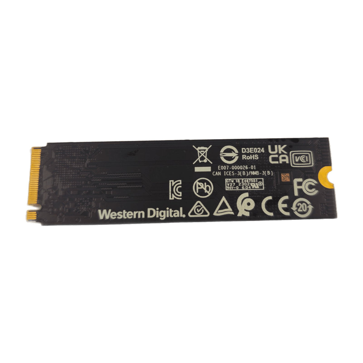 WD Black SN770 2TB NVMe M.2 2280 SSD (WDS200T3X0E, PCIe Gen4) — Used, Working — photo 2