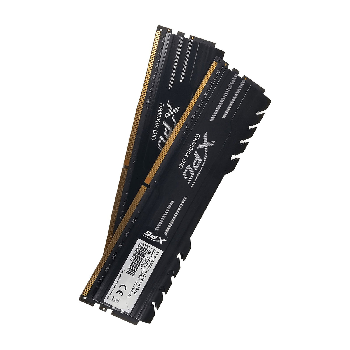 XPG GAMMIX D10 32GB (2×16GB) DDR4-3200 CL16 Desktop RAM Kit — Used, Working — photo 1