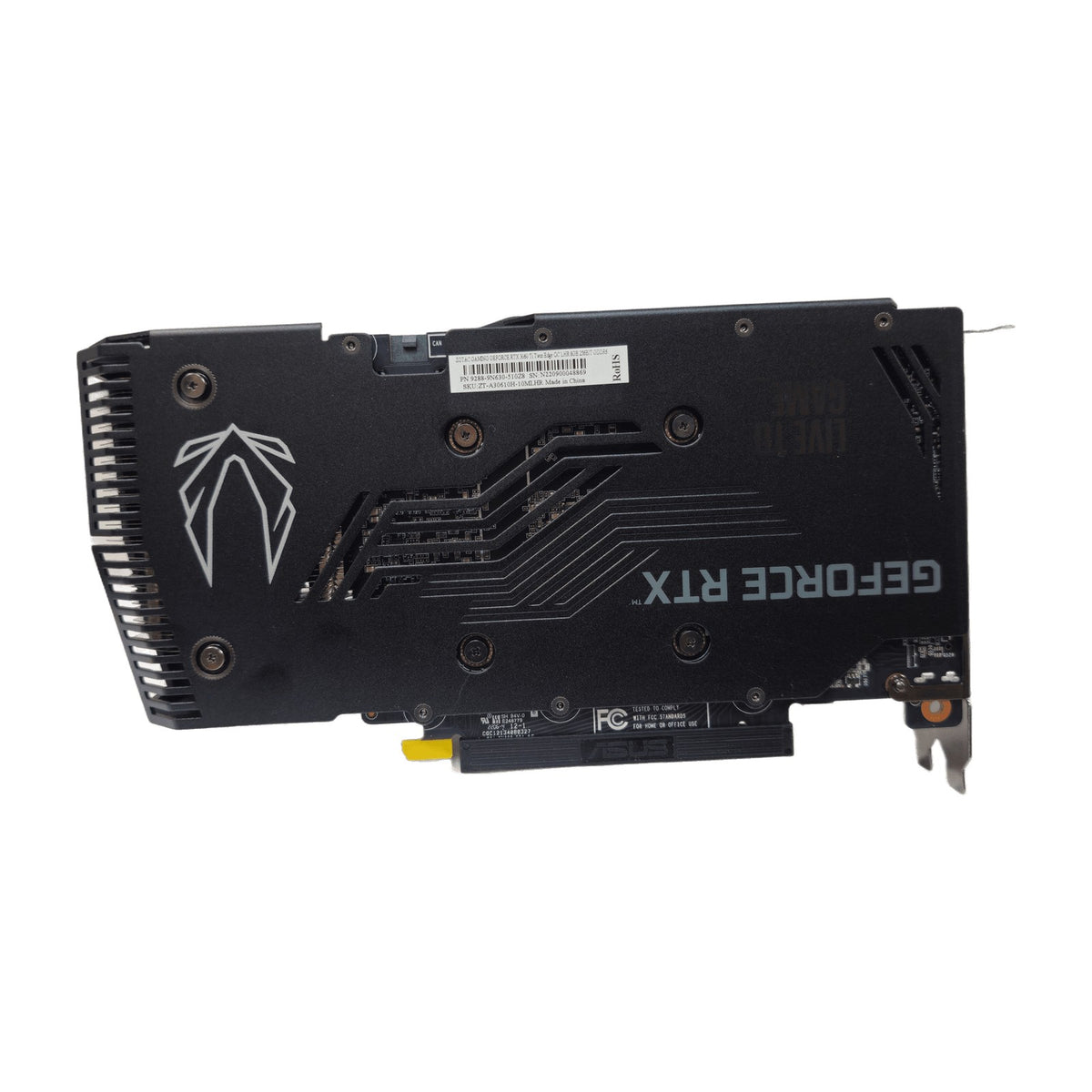 ZOTAC Gaming GeForce RTX 3060 Ti Twin Edge OC LHR 8GB GDDR6 Graphics Card — Used, Working — photo 2