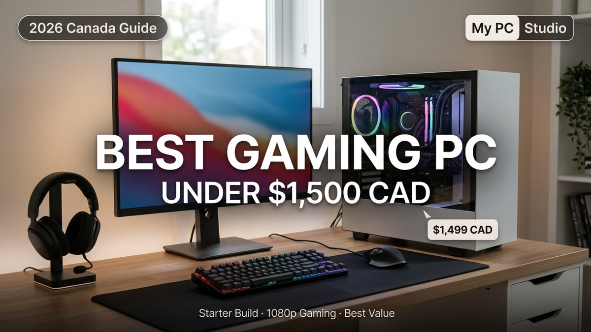 Best Gaming PC Under $1,500 in Canada (2026) – GamerTech Toronto