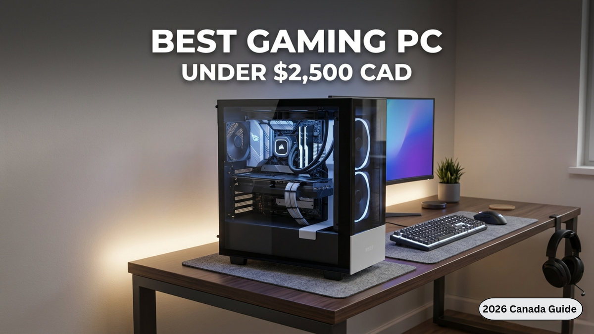Best Gaming PC Under $2,500 in Canada (2026) – GamerTech Toronto