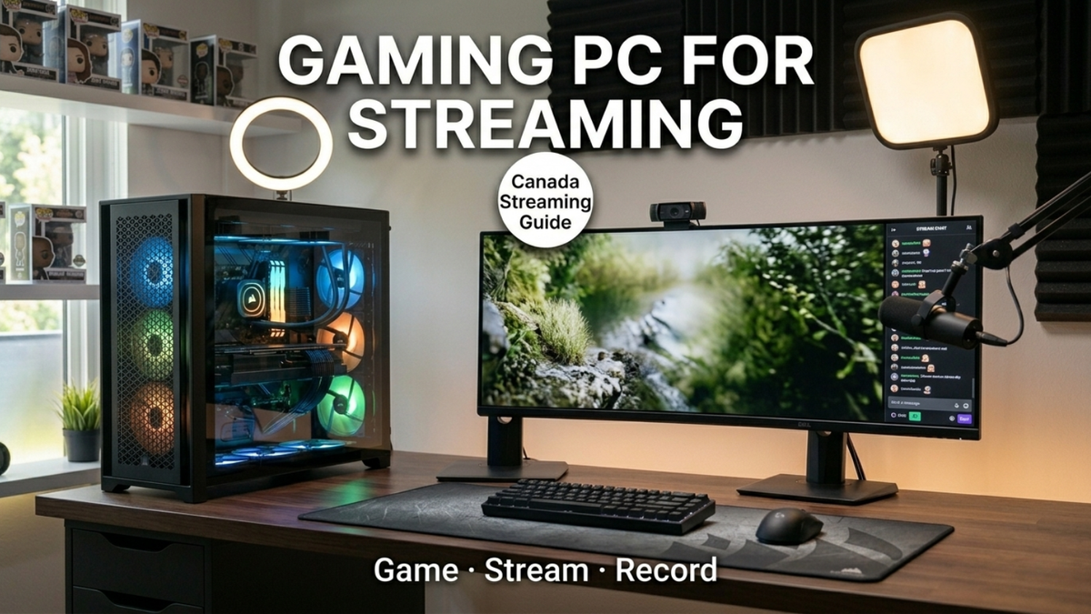 Youtube Gaming Computer Best Gaming PC for Streaming on Twitch and YouTube Canada โ GamerTech ...