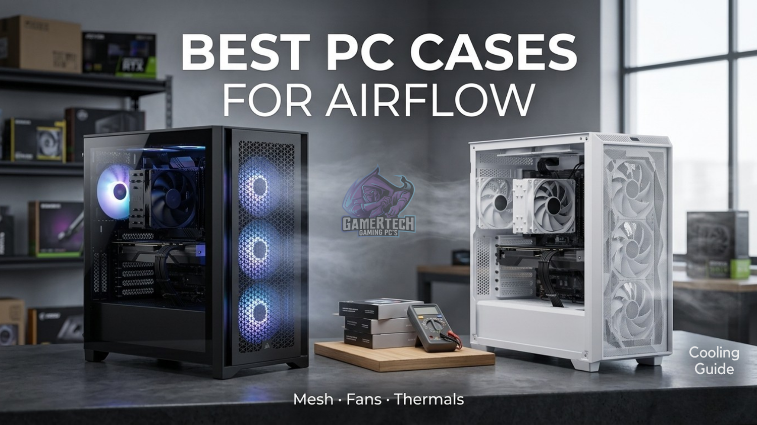 Best PC Cases for Airflow and Cooling — What GamerTech Recommends