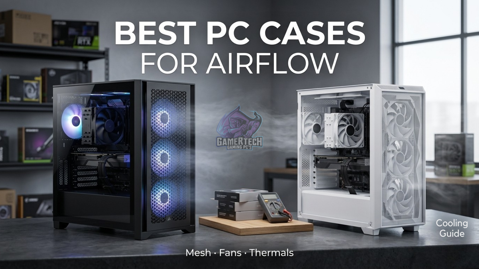Best PC Cases for Airflow and Cooling — What GamerTech Recommends