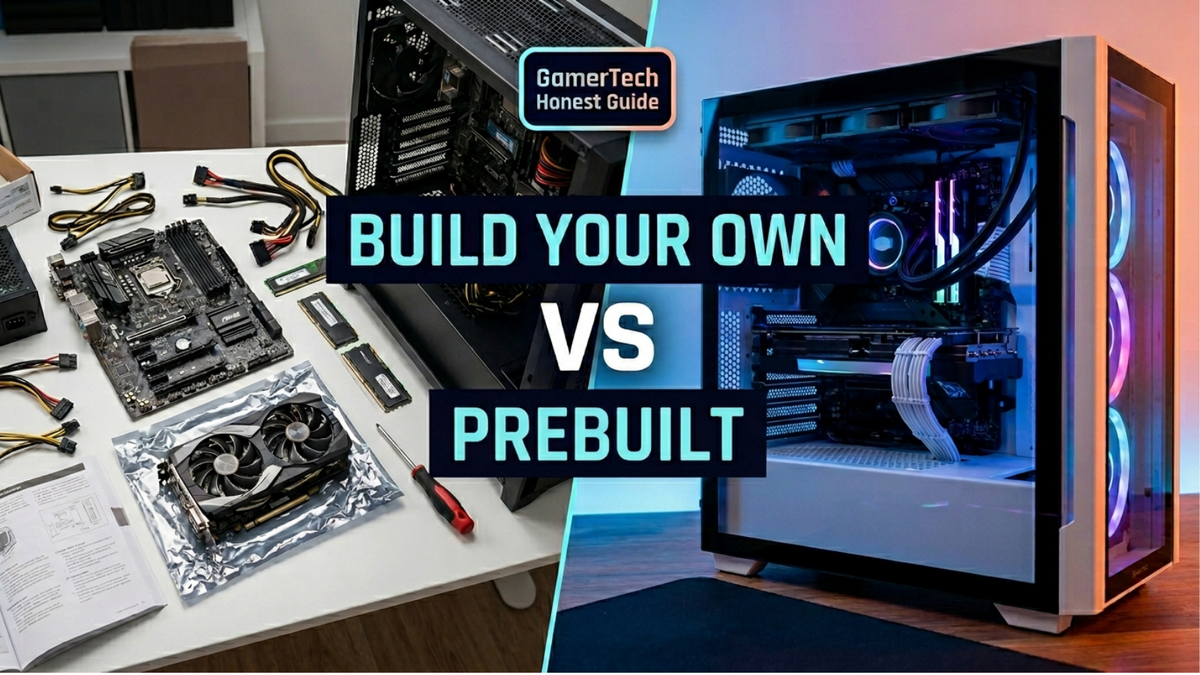 Should I Build My Own Gaming PC or Buy Pre-Built? GamerTech’s Honest ...