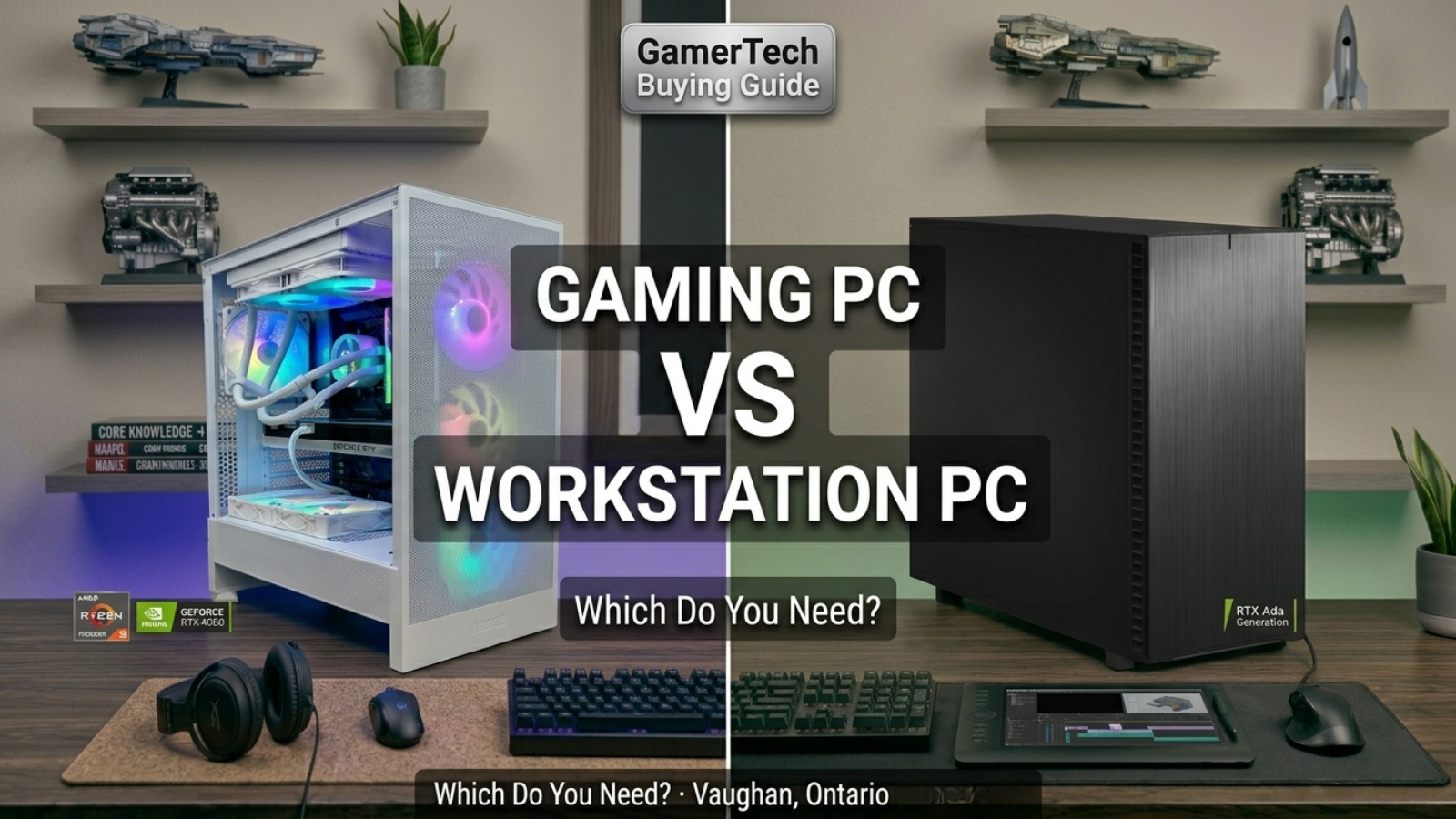 Gaming PC vs Workstation PC: What's the Difference and Which Do You Need?