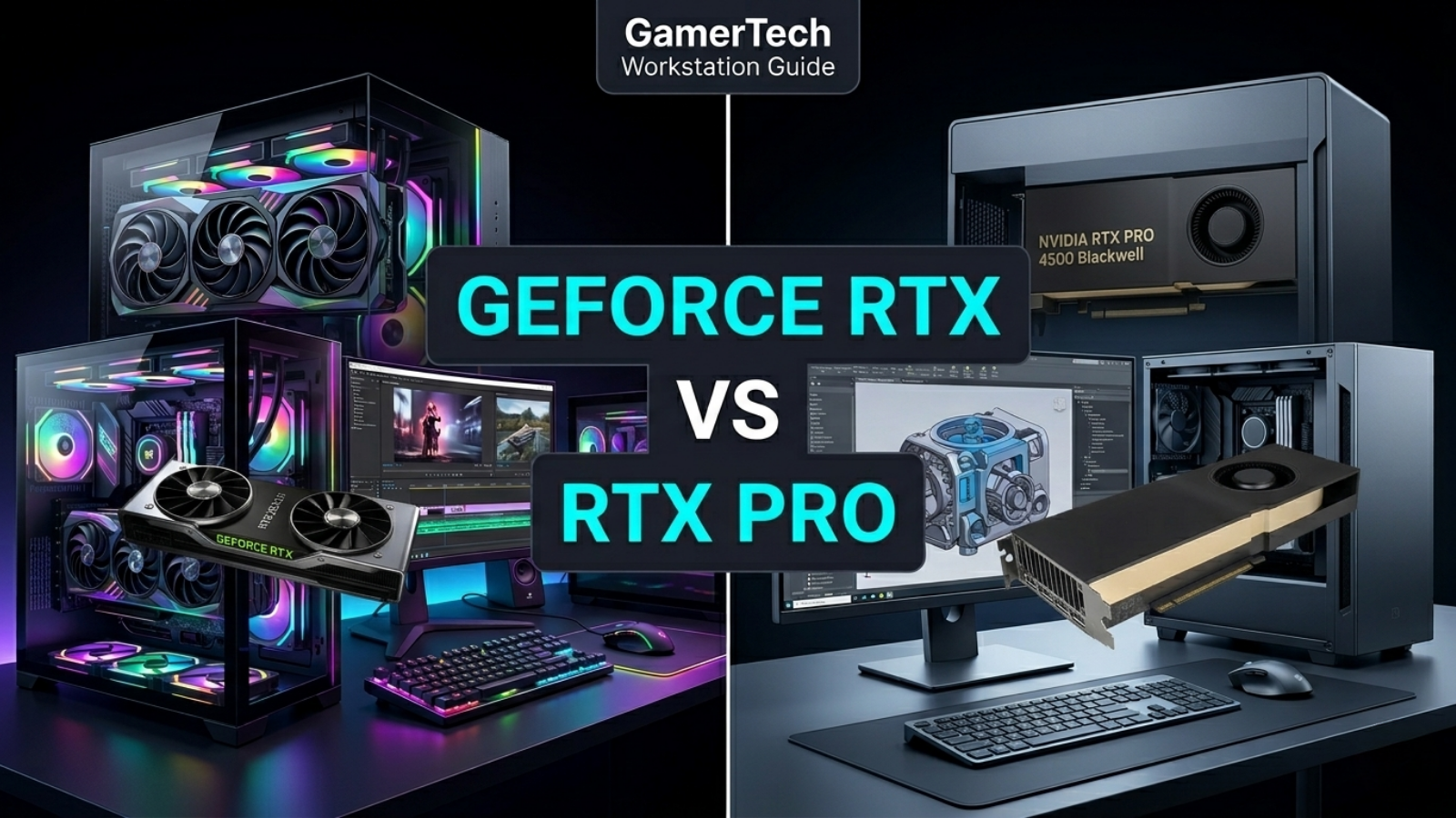 GeForce RTX vs RTX PRO: Which GPU Is Better for a Workstation PC?