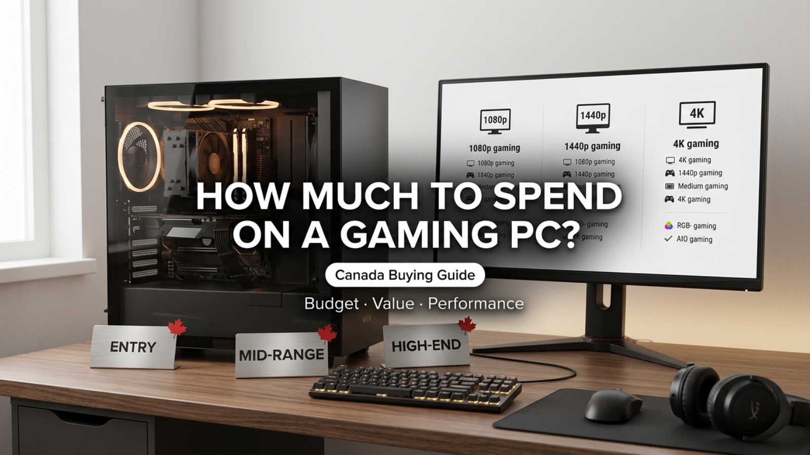 How Much Should You Spend on a Gaming PC in Canada?