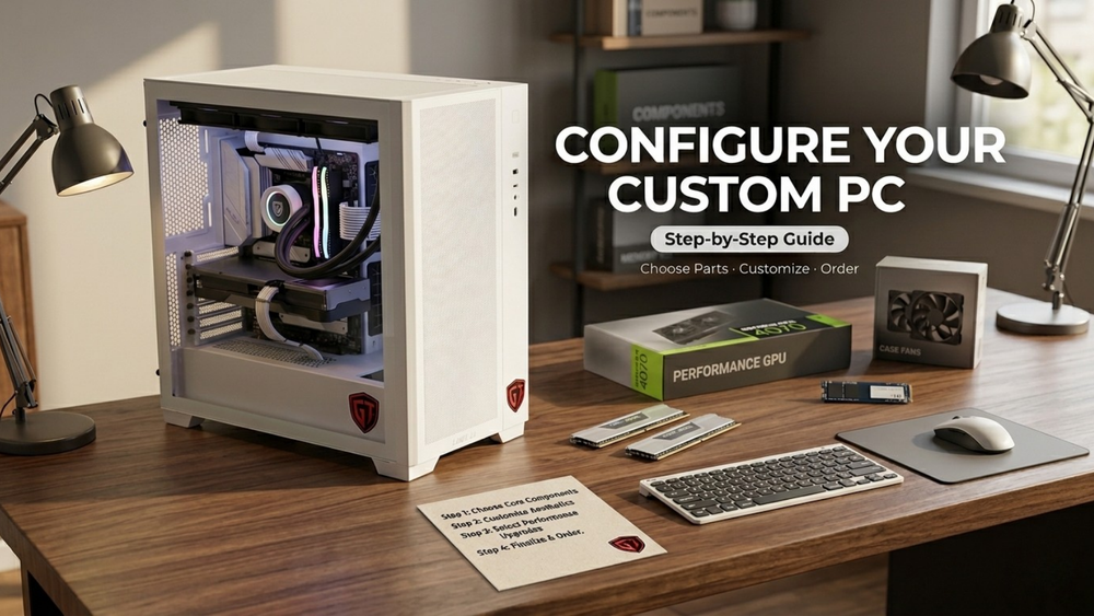 How to Configure Your Custom GamerTech Gaming PC — Step by Step ...