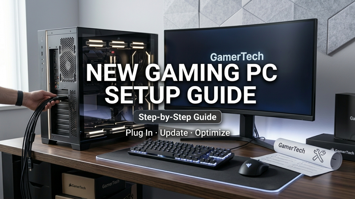 Setting Up Your New Gaming PC — Complete Step-by-Step Guide – GamerTech ...